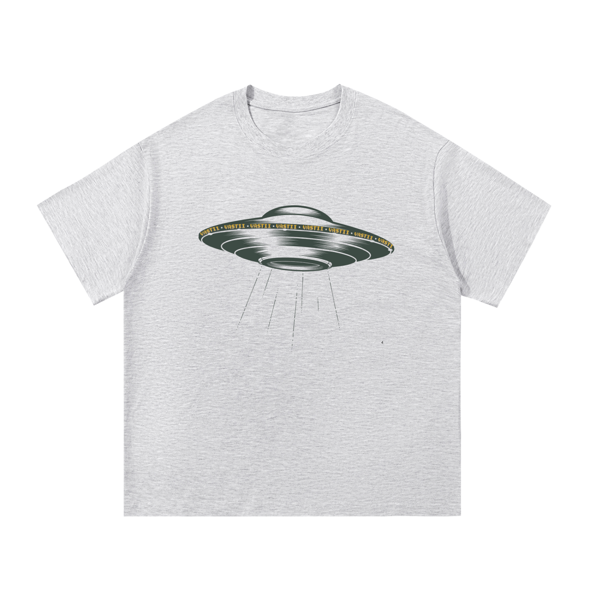 Casual,DailyCasual,Cotton,ShortSleeve,basics,space,spaceship,green,tshirt,streetwear