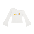 Bodycon,Offshoulder,longsleeve,tshirt,black,logo,brand,shoulder,top,white,tan,bellsleeve,asymmetricneckline,asymmetric,neckline,Everyday,everydaycasual,causal,closet,streetwear,fashion,y2k,pintrest